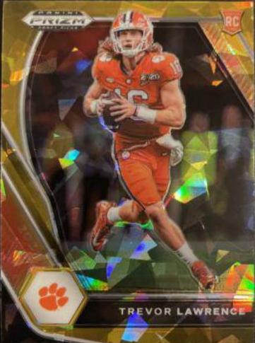 Trevor Lawrence [Gold Ice Prizm] #106