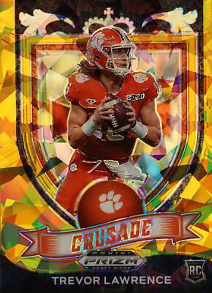 Trevor Lawrence [Gold Ice Prizm] #161