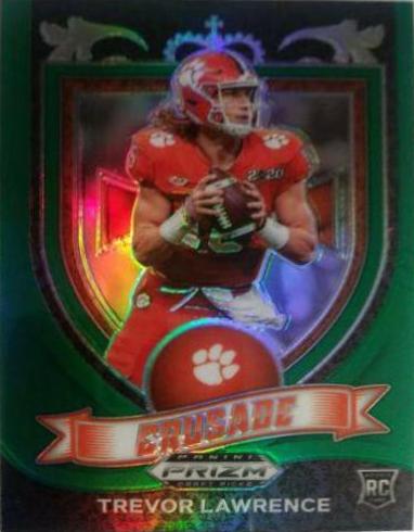 Trevor Lawrence [Green Pulsar Prizm] #161