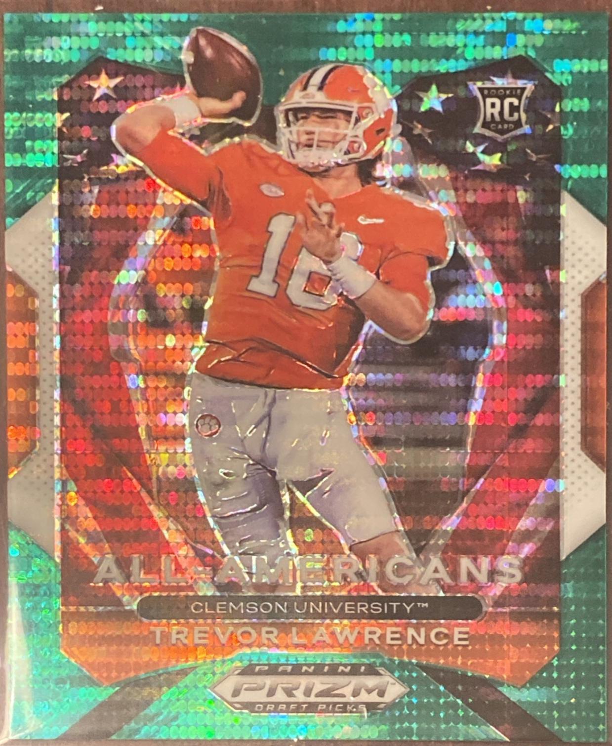 Trevor Lawrence [Green Pulsar Prizm] #181