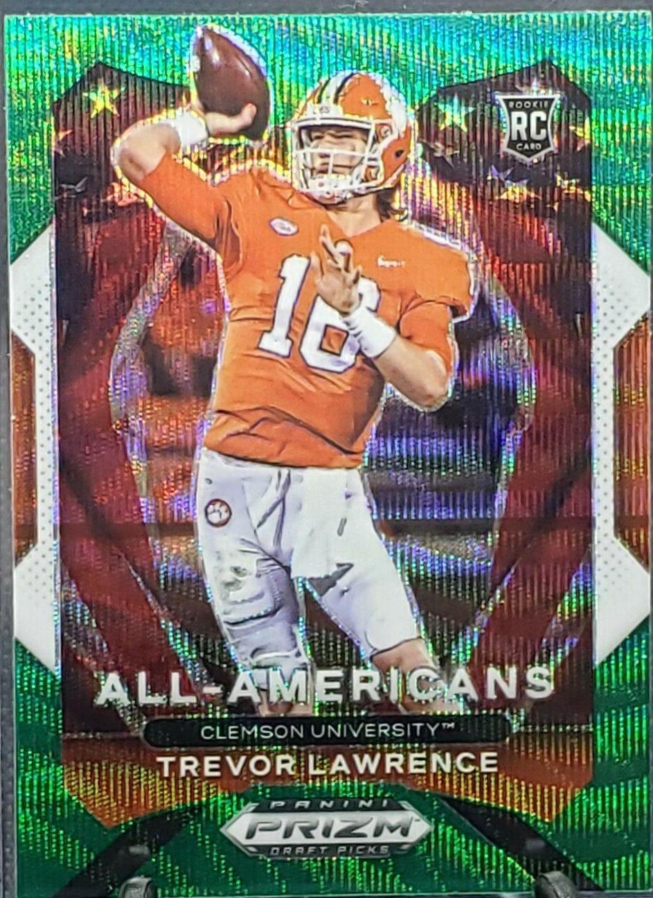 Trevor Lawrence [Green Wave Prizm] #181