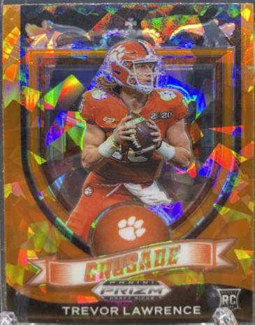Trevor Lawrence [Orange Ice Prizm] #161