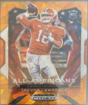 Trevor Lawrence [Orange Ice Prizm] #181