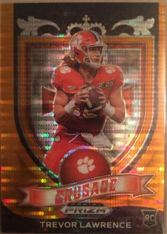 Trevor Lawrence [Orange Pulsar Prizm] #161