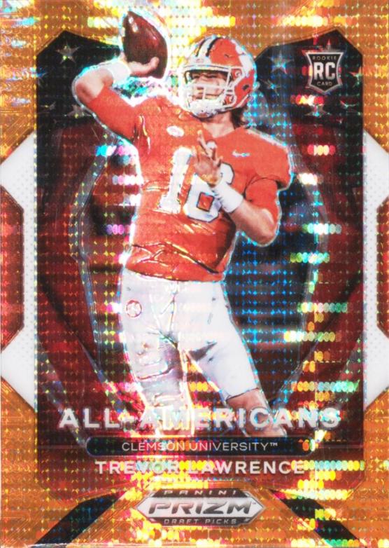 Trevor Lawrence [Orange Pulsar Prizm] #181