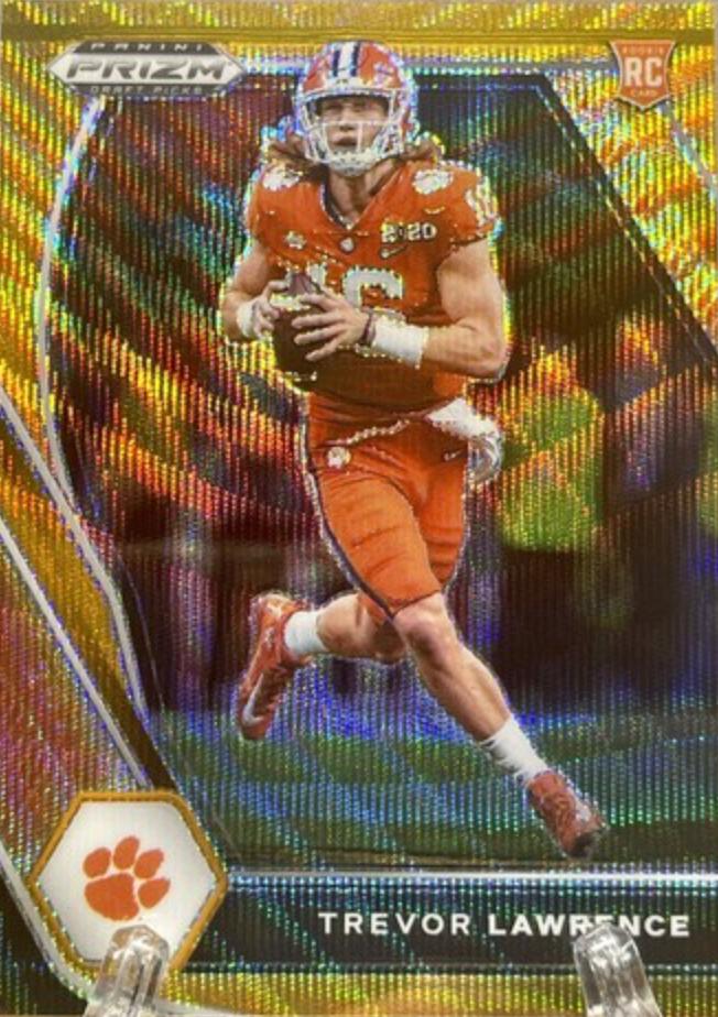 Trevor Lawrence [Orange Wave Prizm] #106