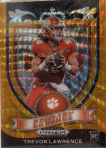 Trevor Lawrence [Orange Wave Prizm] #161