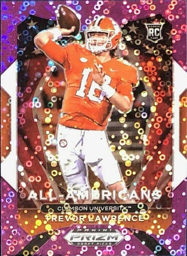Trevor Lawrence [Purple Circles Prizm] #181