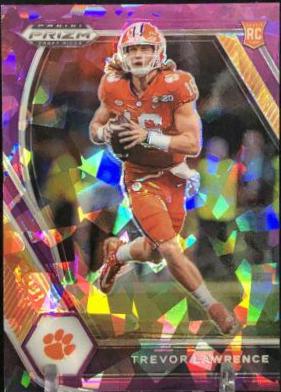 Trevor Lawrence [Purple Ice Prizm] #106