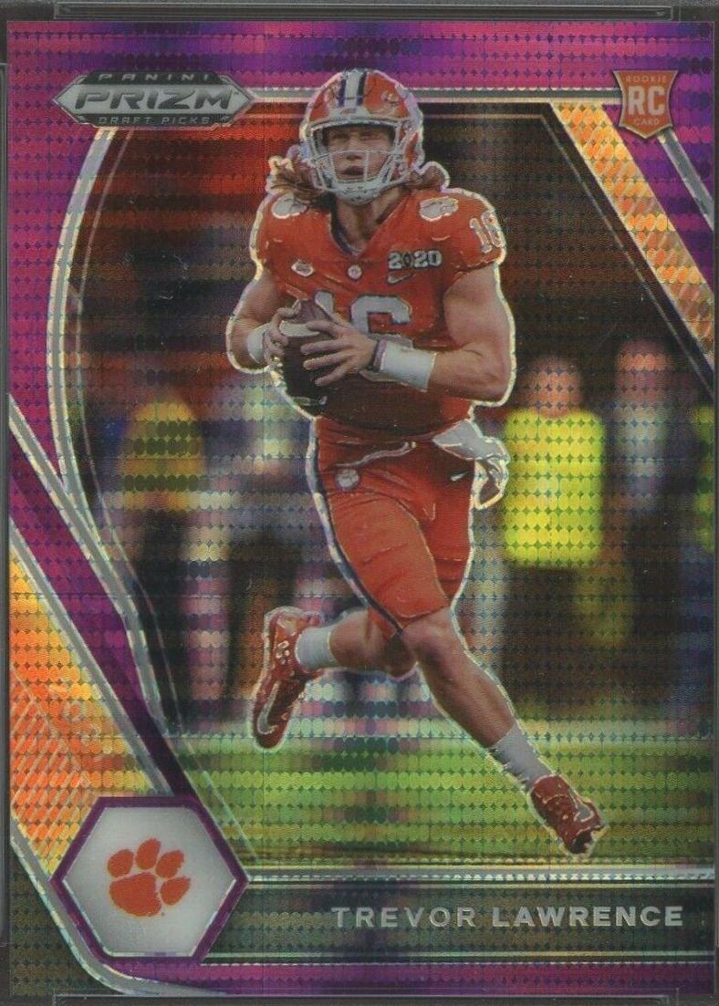 Trevor Lawrence [Purple Pulsar Prizm] #106