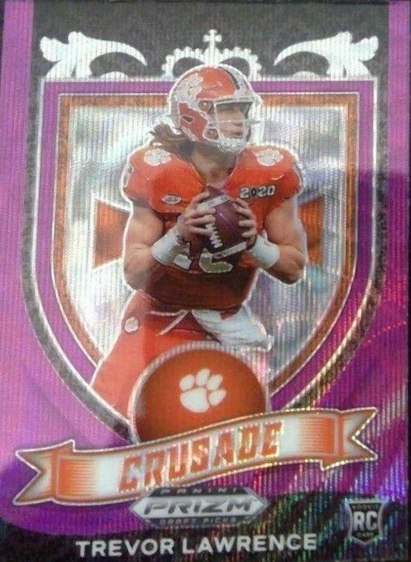 Trevor Lawrence [Purple Wave Prizm] #161