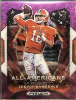Trevor Lawrence [Purple Wave Prizm] #181