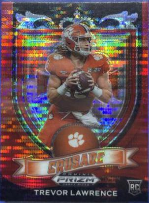 Trevor Lawrence [Red Pulsar Prizm] #161