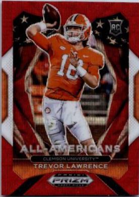 Trevor Lawrence [Red Pulsar Prizm] #181