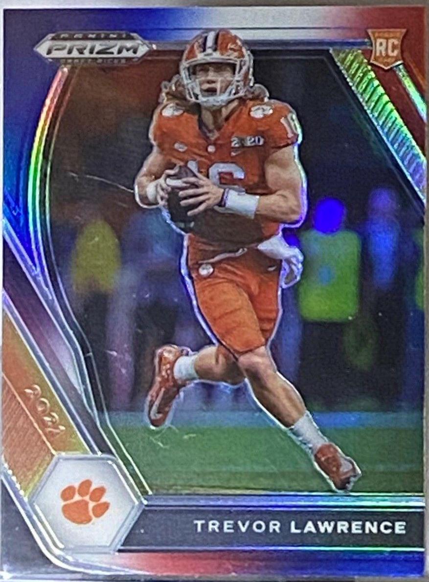 Trevor Lawrence [Red White and Blue Prizm] #106