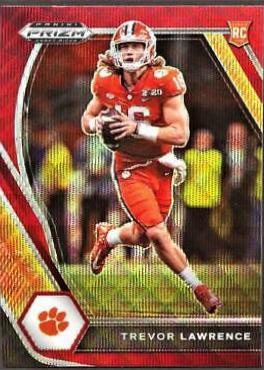 Trevor Lawrence [Ruby Wave Prizm] #106