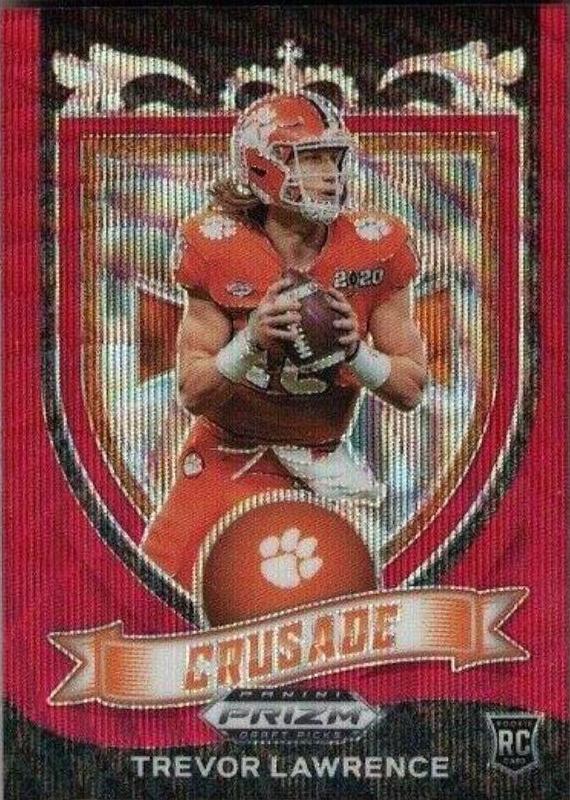 Trevor Lawrence [Ruby Wave Prizm] #161
