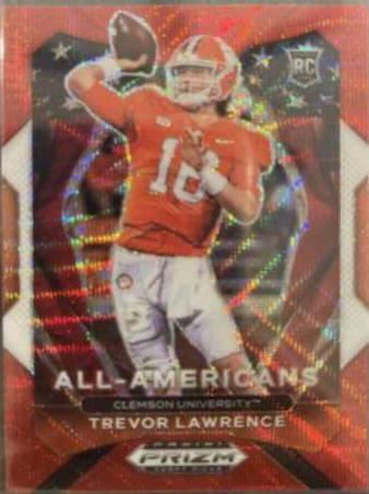 Trevor Lawrence [Ruby Wave Prizm] #181