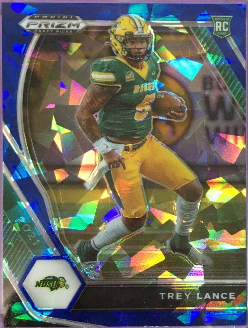 Trey Lance [Blue Ice Prizm] #120