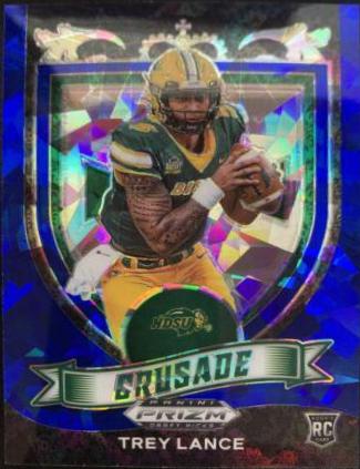 Trey Lance [Blue Ice Prizm] #164