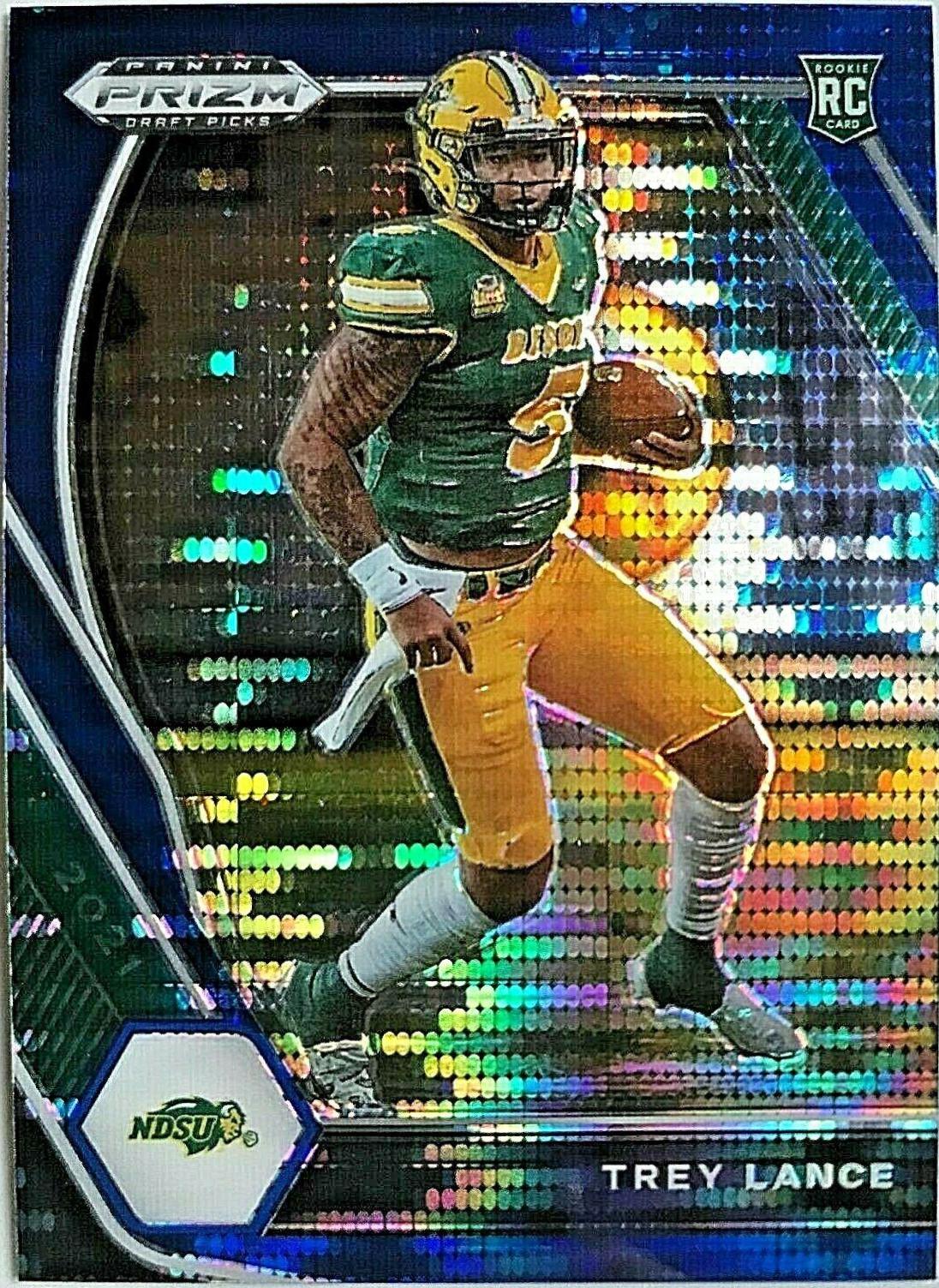 Trey Lance [Blue Pulsar Prizm] #120