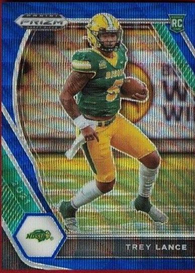 Trey Lance [Blue Wave Prizm] #120