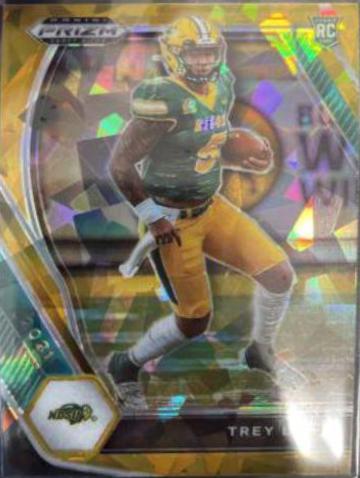 Trey Lance [Gold Ice Prizm] #120