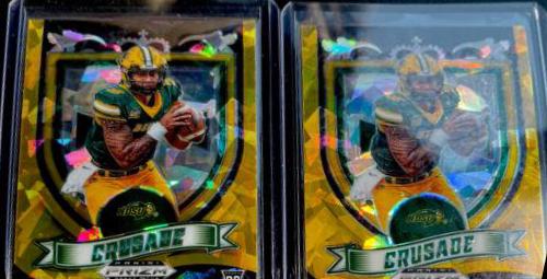 Trey Lance [Gold Ice Prizm] #164