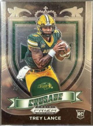 Trey Lance [Gold Prizm] #164