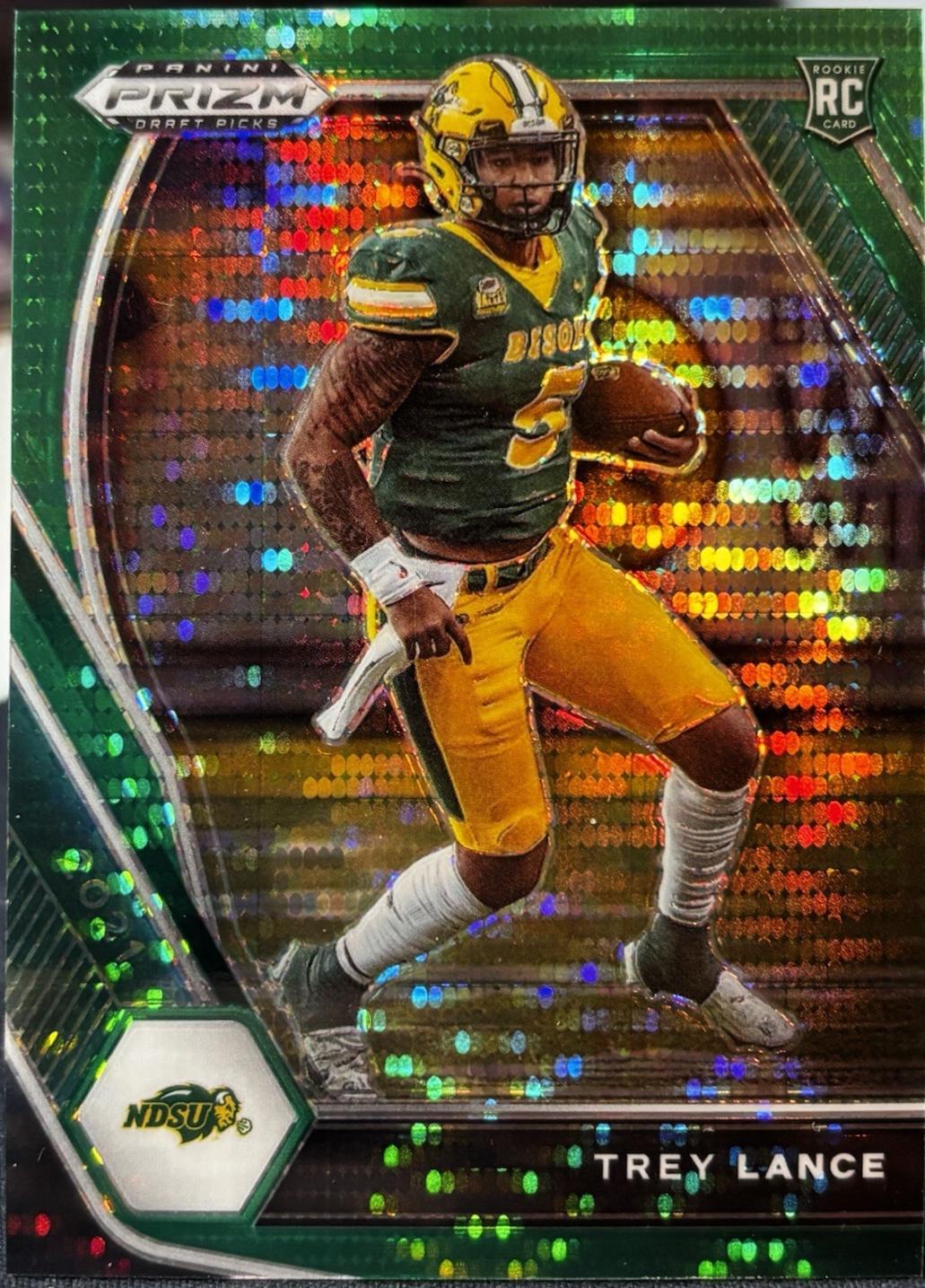 Trey Lance [Green Pulsar Prizm] #120
