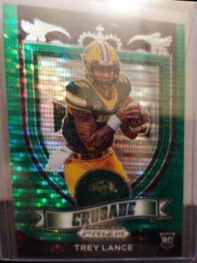 Trey Lance [Green Pulsar Prizm] #164