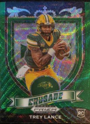 Trey Lance [Green Wave Prizm] #164