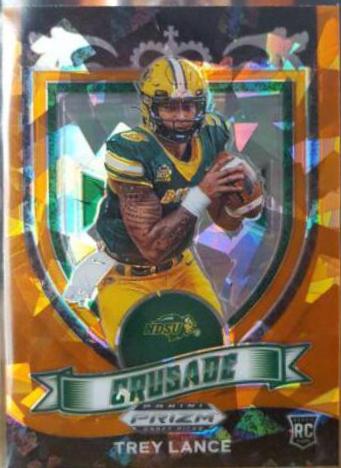 Trey Lance [Orange Ice Prizm] #164