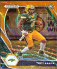 Trey Lance [Orange Wave Prizm] #120