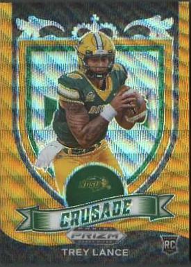Trey Lance [Orange Wave Prizm] #164