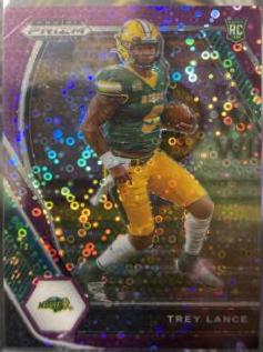 Trey Lance [Purple Circles Prizm] #120