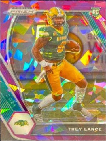 Trey Lance [Purple Ice Prizm] #120
