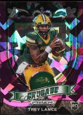 Trey Lance [Purple Ice Prizm] #164