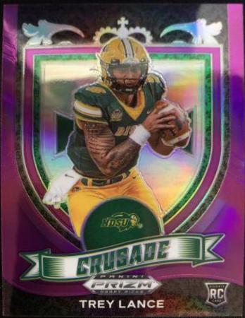 Trey Lance [Purple Prizm] #164