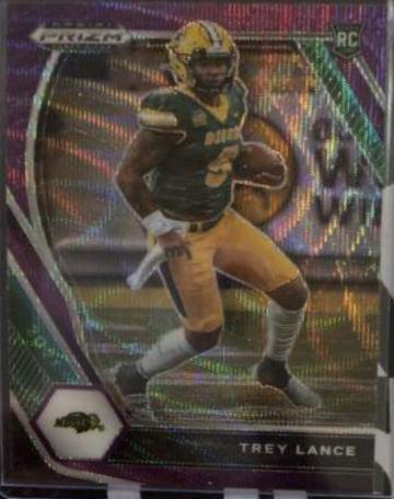 Trey Lance [Purple Wave Prizm] #120