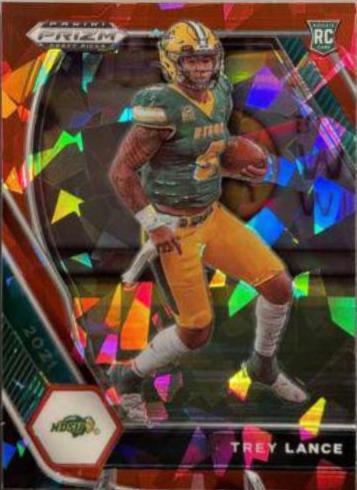 Trey Lance [Red Ice Prizm] #120