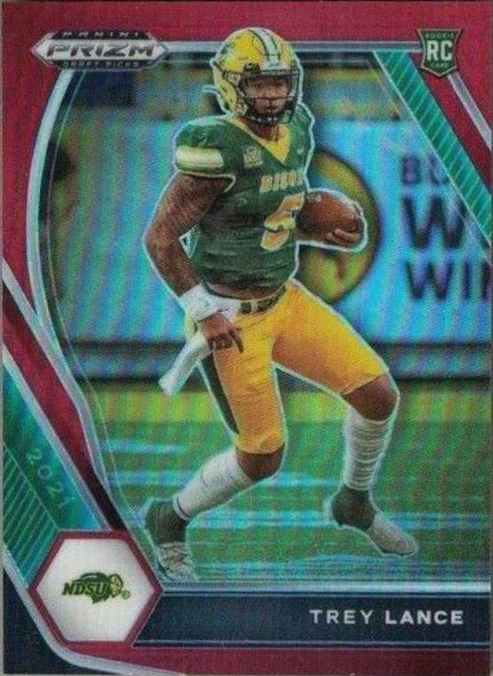 Trey Lance [Red Prizm] #120