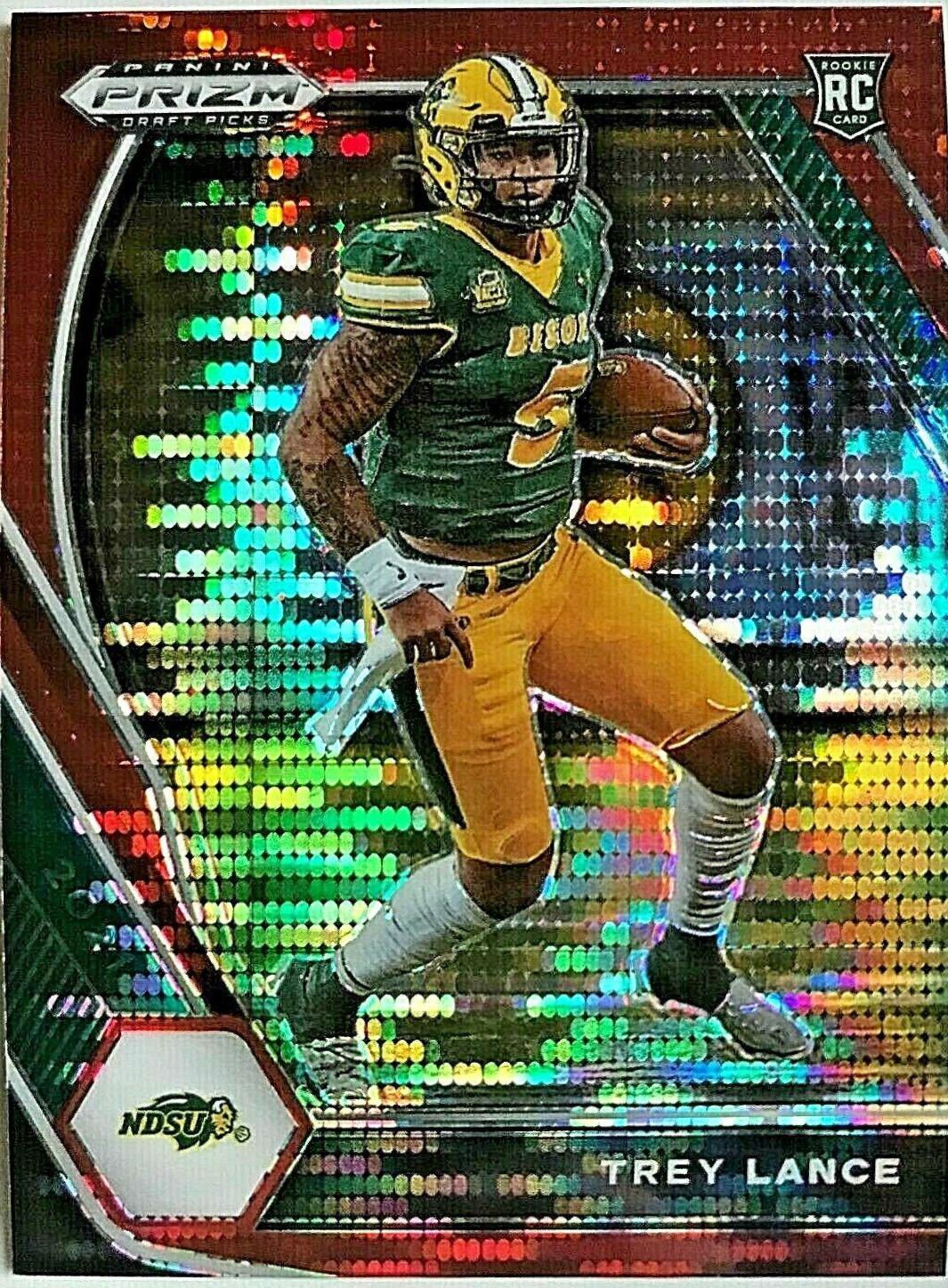Trey Lance [Red Pulsar Prizm] #120