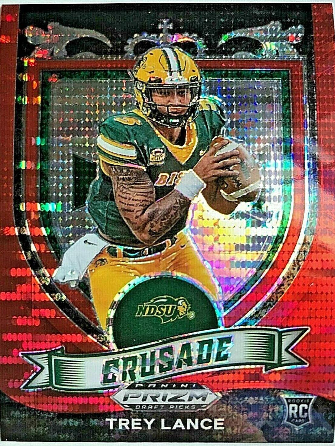 Trey Lance [Red Pulsar Prizm] #164