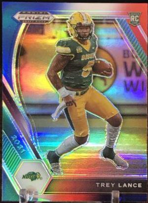 Trey Lance [Red White and Blue Prizm] #120