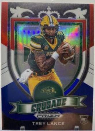 Trey Lance [Red White and Blue Prizm] #164