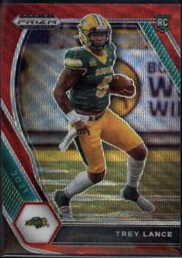 Trey Lance [Ruby Wave Prizm] #120