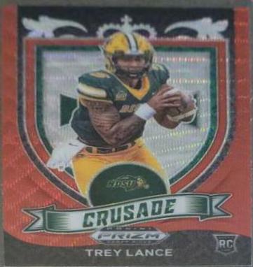Trey Lance [Ruby Wave Prizm] #164