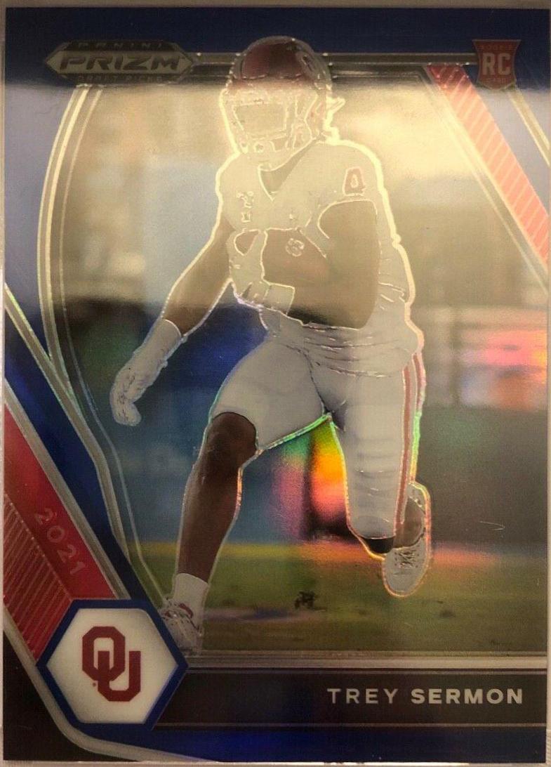 Trey Sermon [Blue Prizm] #123