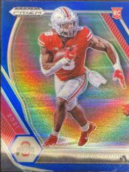 Trey Sermon [Blue Prizm] #159